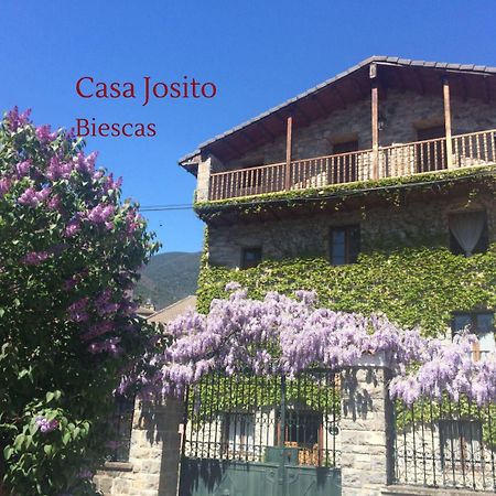 Biescas Apartamento Casa Josito La Cadiera Exteriör bild
